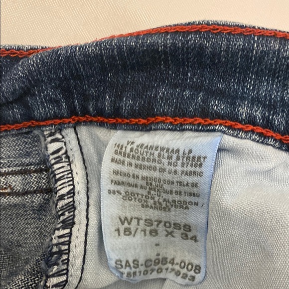 Wrangler 20x Tulsa Women's Jeans Low Rise Slim Fit Boot Cut STRETCH Size 15/16 - Picture 11 of 16
